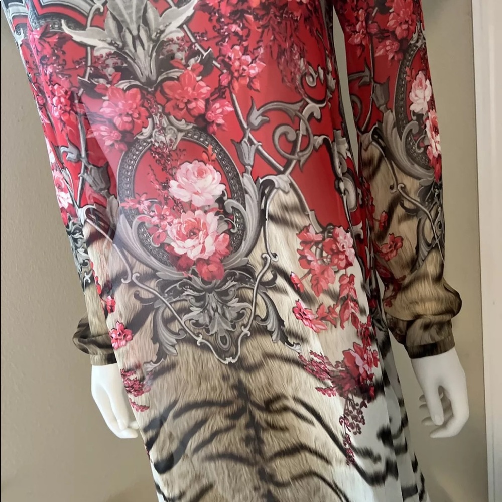 Roberto cavalli sheer dress
